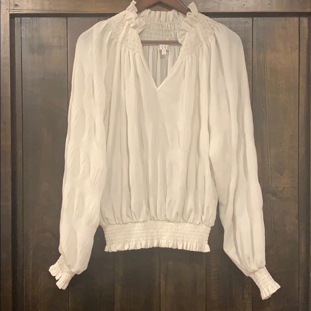 White Peasant Blouse